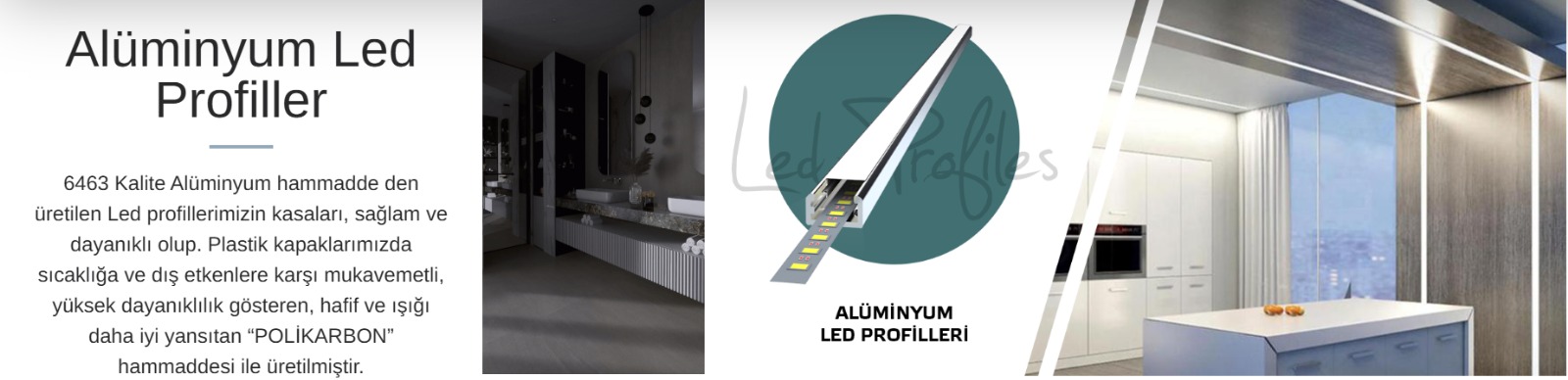 LED PROFİLLERİ -TOPTAN SATIŞ 